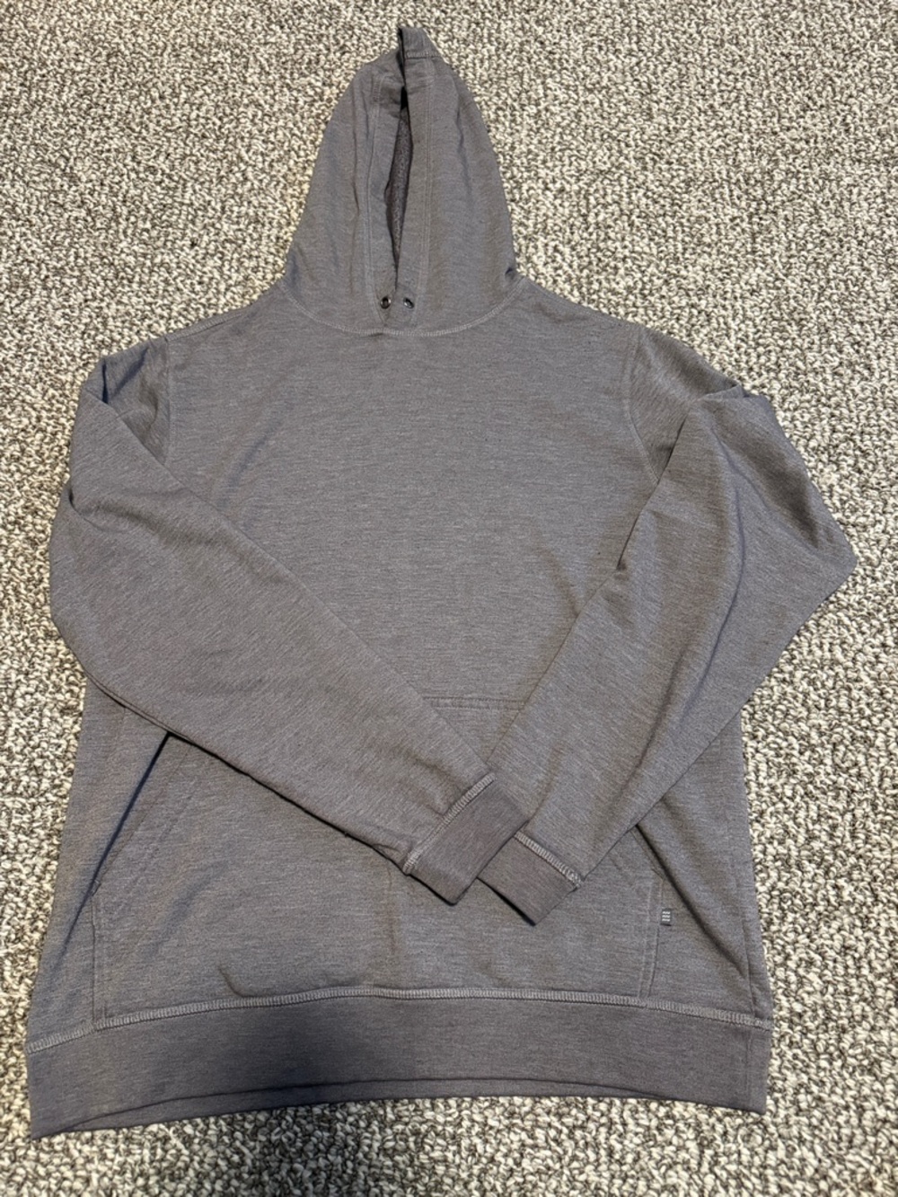 Free Fly Apparel Men's Heather Gray Lightweight Hooded Pullover